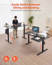 L Shaped Desk, Electric