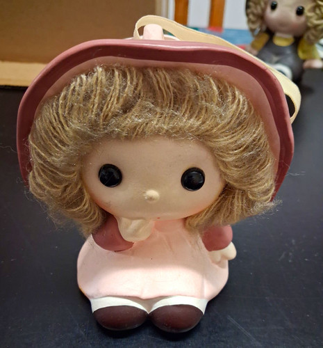 Girl doll blonde - blonde, curly