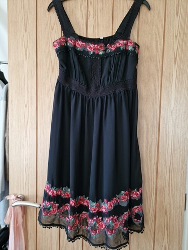Oasis black sheer dress - sheer,