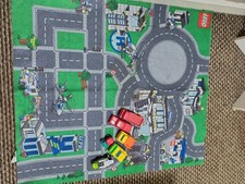 Lego - Car Mat + Cars