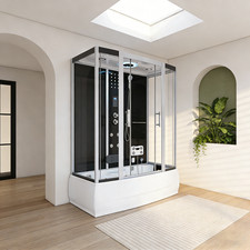 Steam Shower Whirlpool Bath
