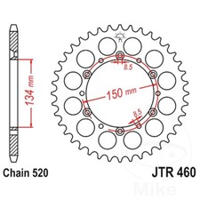 JT Rear Sprocket 42 Tooth 520