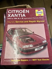 Haynes Citroen Xantia Manual 93-98 Petrol And Diesel 