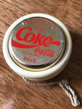 Coca Cola - Genuine Russell Spinner - Coca-Cola Gold YoYo Vintage Rare Coke