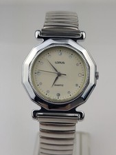 Vtg NEW OLD STOCK Lorus Silver