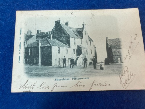 Pittenweem vintage postcard - pittenweem,