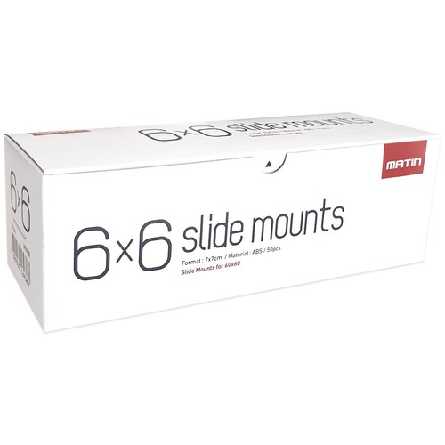 Matin slide mounts 6x6 - slide,