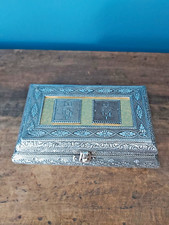 HANDMADE METAL EMBOSSED INDIAN JEWELLERY BOX