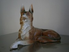 Art Deco Ceramic Statue German