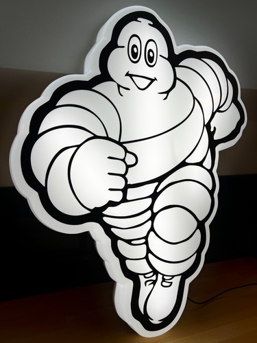 Michelin man large led sign - michelin,
