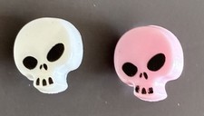 16 Pink and 11 White Plastic
