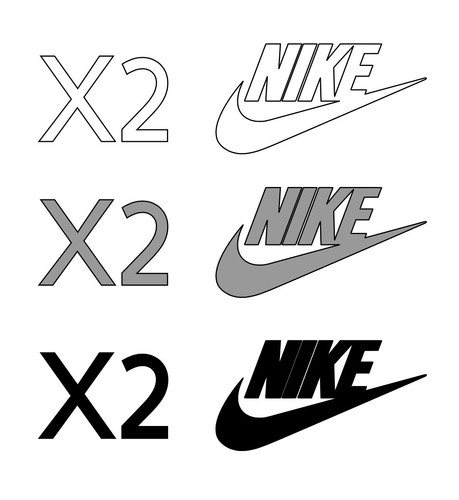 Nike iron heat transfer - iron,
