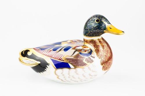 Royal crown derby duck - royal,