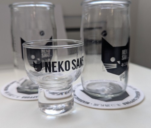 Set three sake cups - of,