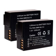 2Pack Battery For Panasonic