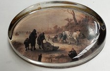 Souvenir Glass Paperweight A