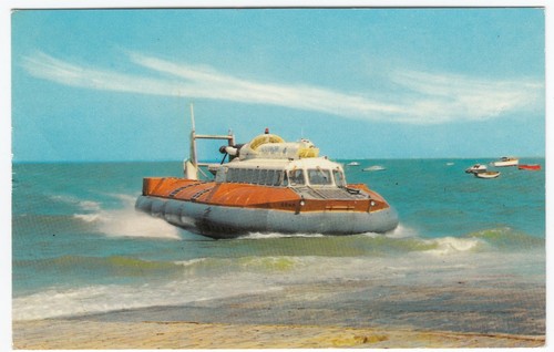 Vintage srn6 hovercraft - vintage,