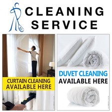 DUVET DRY CLEANING CURTAIN