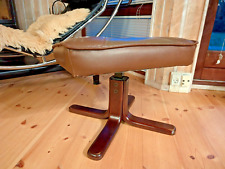 Vintage Leather Stool 60s