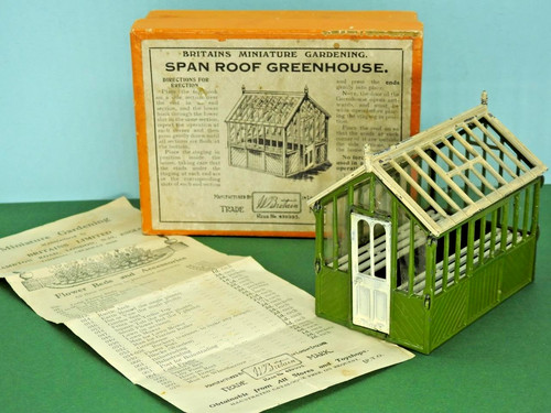 Britains 1930 miniature garden - britains,