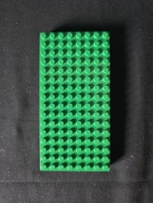 LEGO Vintage Green Thick Base Plate 8x16 Studs 1cm Pre-owned