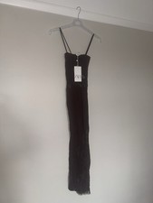 Brown Maxi Dress XS-S - Zara