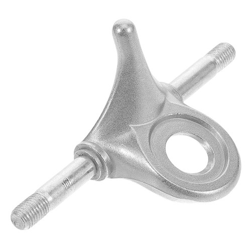 Silver aluminum skate - silver,