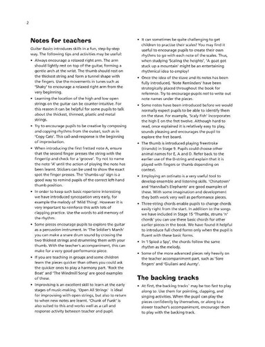 Guitar basics teacher - basics, teacher’s