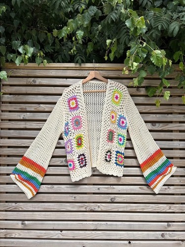 Boho crochet granny - granny, square