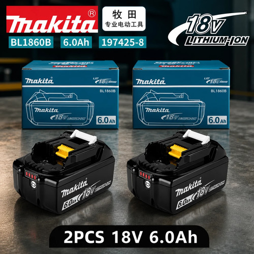Makita 6ah 18v 6 - x2-l, 6.0ah