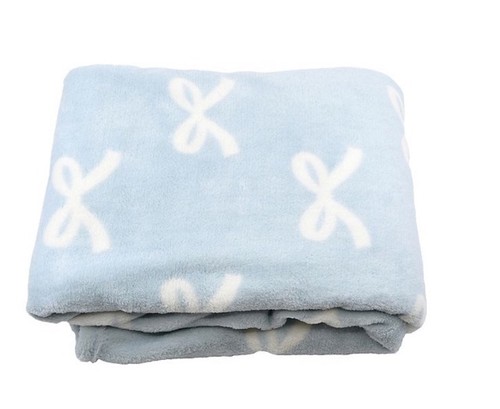 Shabby chic bow blanket - shabby,