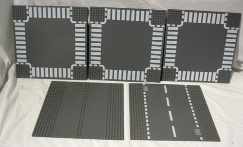 Lego grey road base boards - 5,