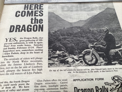 Welsh dragon rally motorcycle - welsh,