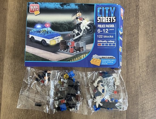 Block tech city streets - block, police