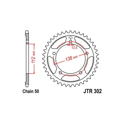 Steel sprocket p530 - sprocket,