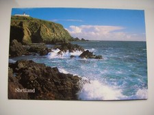 Shetland – Sumburgh Head & Lighthouse. Near Lerwick, Scalloway etc. John Sowrey.