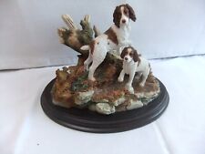 Country Artists Limited Edition Springer Spaniel Pups 01028  Sherwin 14x22x15cm