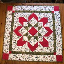 Handmade cotton table runner 92x92cm decoration table decoration motif