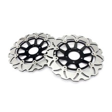 Pair Front Brake Discs For SUZUKI GSF 1200 S Bandit 1200 95-05 RF 900 R 94-99