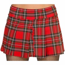 Ladies TARTAN SKIRT Punk