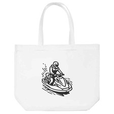 'Jet Ski Man' Tote Shopping
