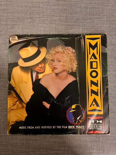 Madonna breathless vinyl - madonna-,