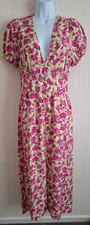 ZARA FLORAL PRINT MAXI DRESS