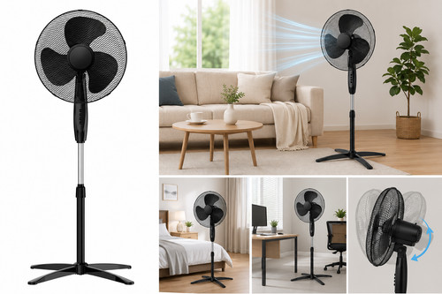 Oscillating pedestal fan - oscillating,