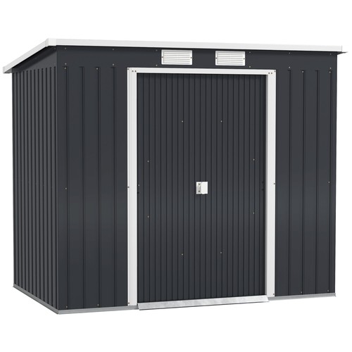 Outsunny 4ft metal garden - 7,