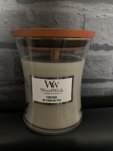 Woodwick scented candle with - scented,