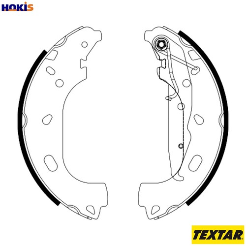 Brake shoe set 91060101 - brake,
