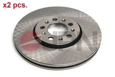 X2 PCS FRONT / REAR BRAKE DISC