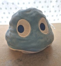 Pac-Man Reversible Blue/White Plush Soft Toy By Namco. With Tag.  