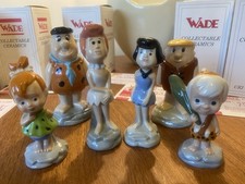 Wade Flintstones Collectable Ceramics Full Set of 6